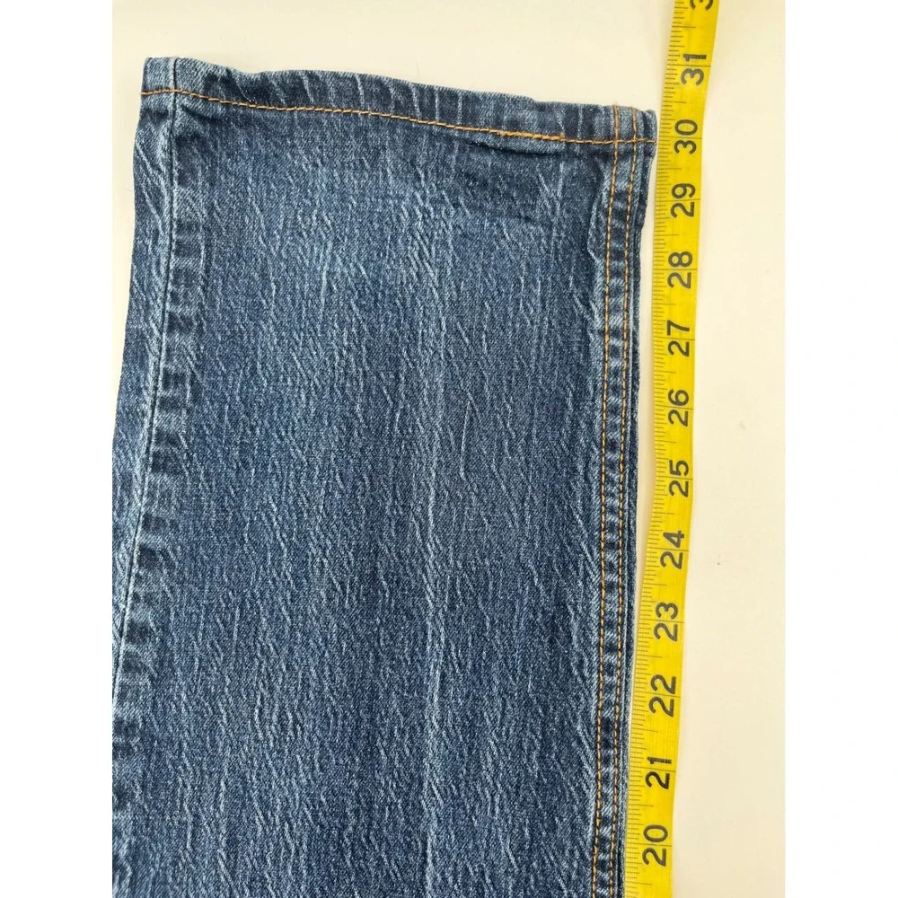 LEVIS 505 Regular Fit Jeans Mens 34x32 Blue Straight Leg Denim